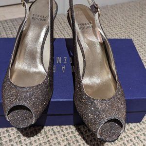 Fabulous Sparkle Stuart Weitzman Pumps, Size 8